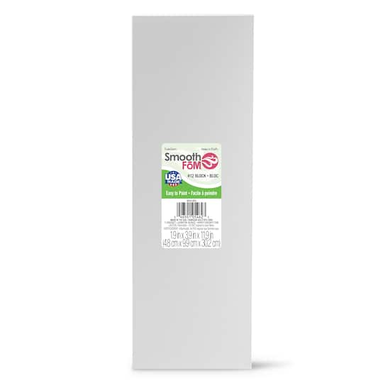 24 Pack: FloraCraft® SmoothFōM® 2" x 4" x 12" White Foam Block